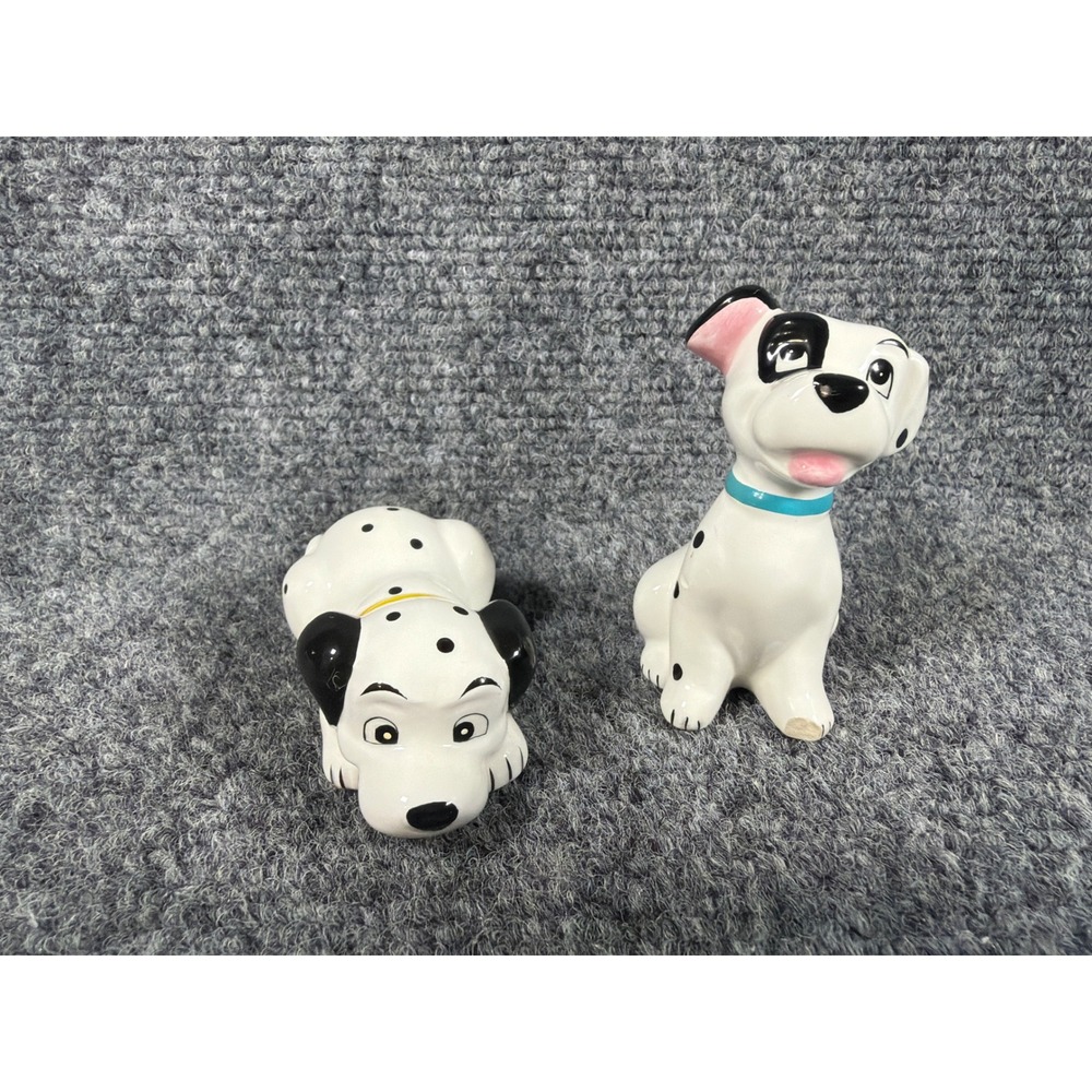Disney 101 Dalmatians Ceramic Puppies Vintage Set